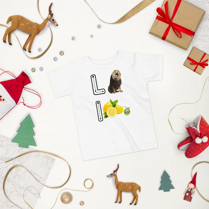 JoBeth DesignWhite Ll Toddler T-Shirt product image (2)