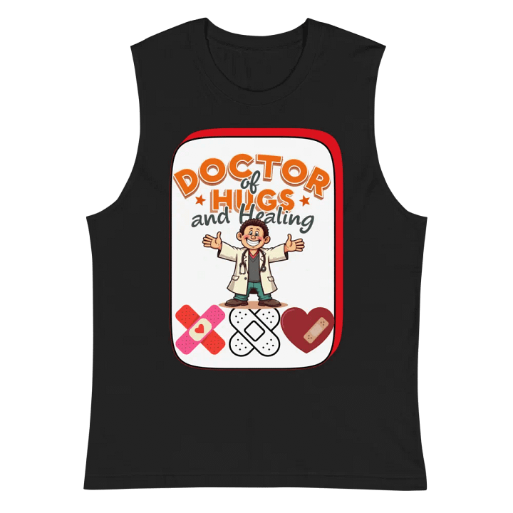 Doctor of Hugs and Healing Muscle Tank product image (3)