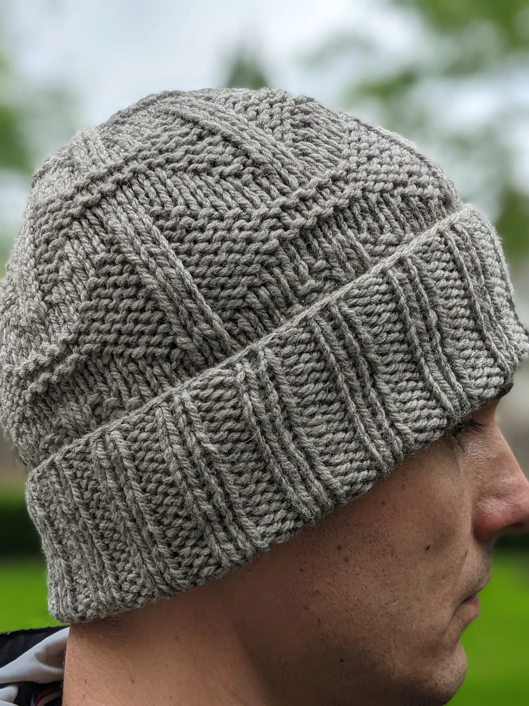 Vintage Hat Knitting Pattern for Men product image (3)