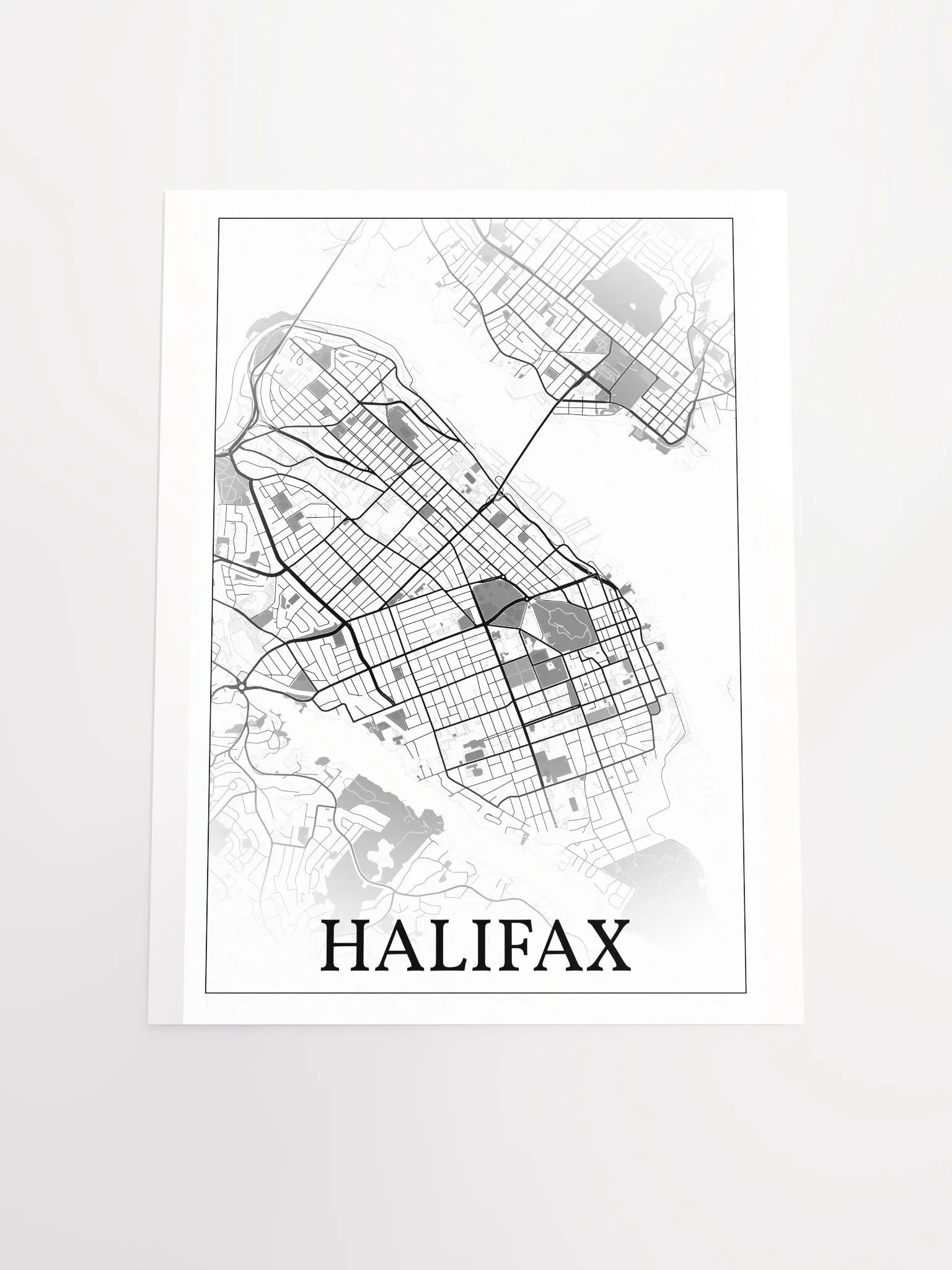 Halifax, Canada, city map print product image (16)