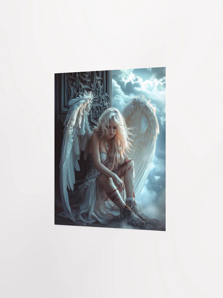 Sad angel in heaven - Poster product image (8)