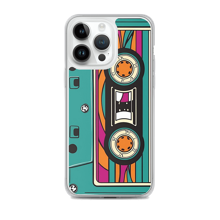 Retro Cassette Tape iPhone® Case product image (2)