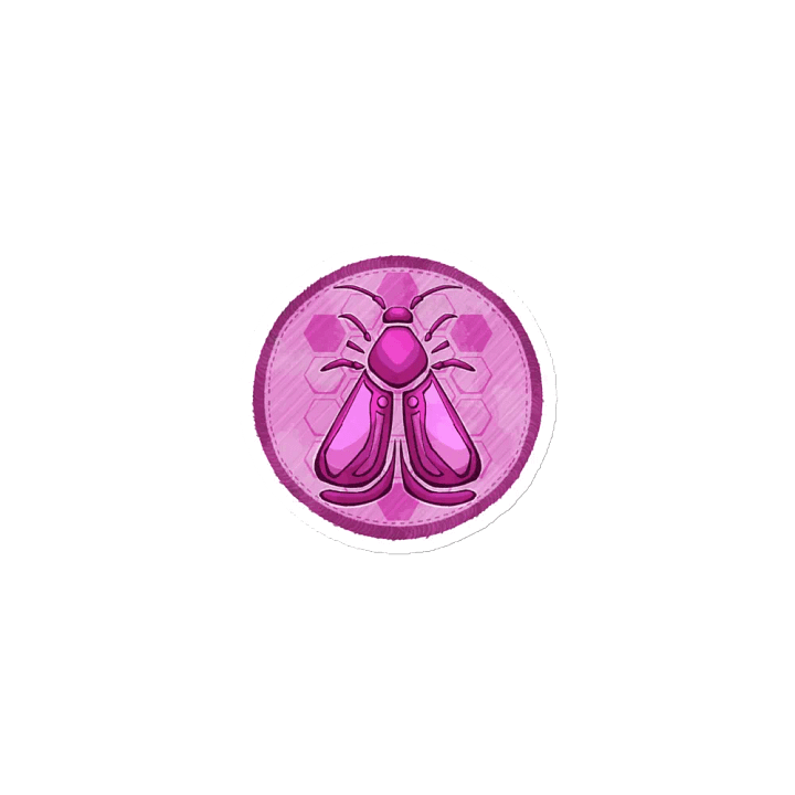 Magenta Moths Magnet product image (1)