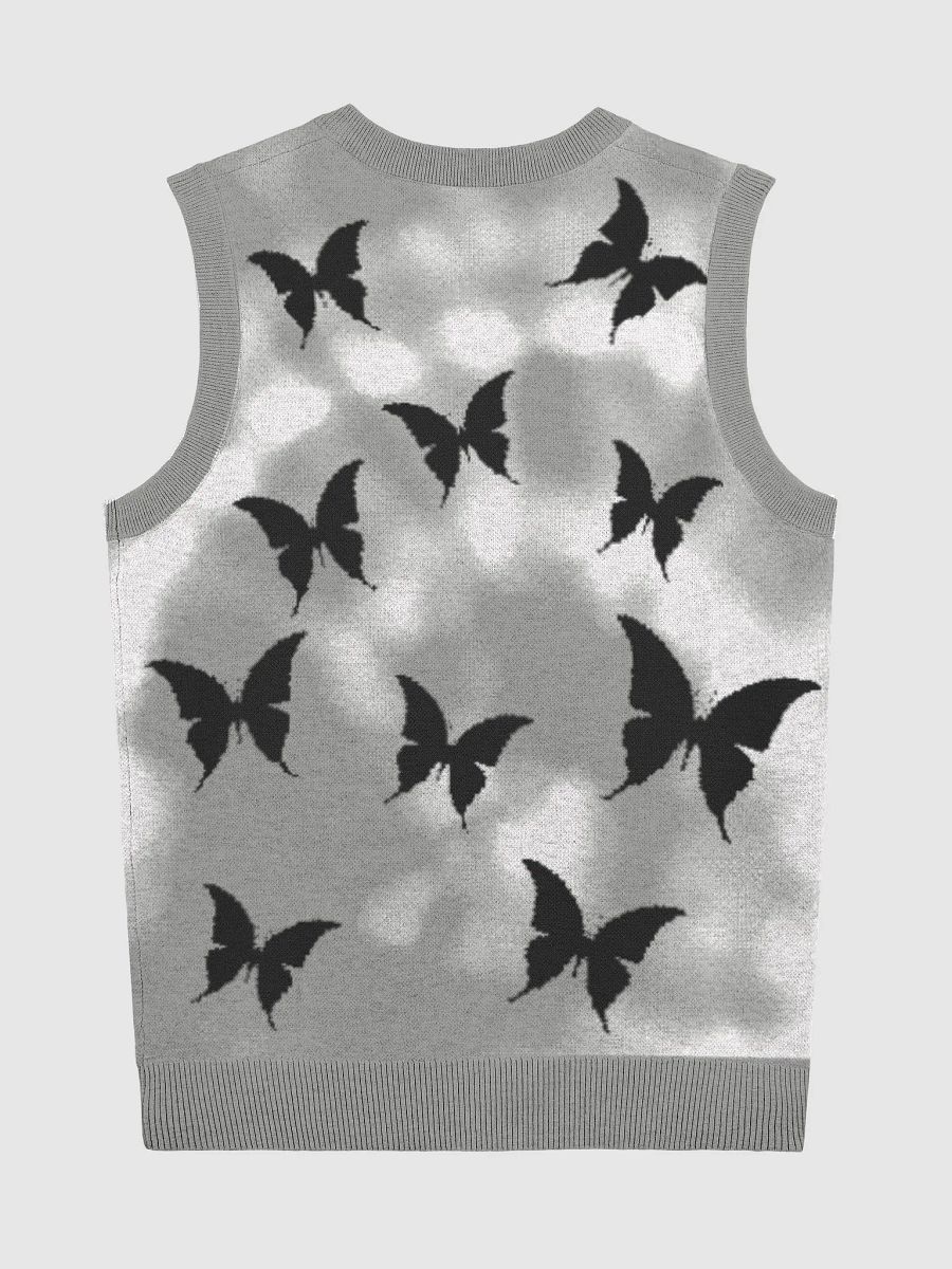 Butterflies - Knitted V-Neck Vest - Knitted V-Neck Vest product image (2)