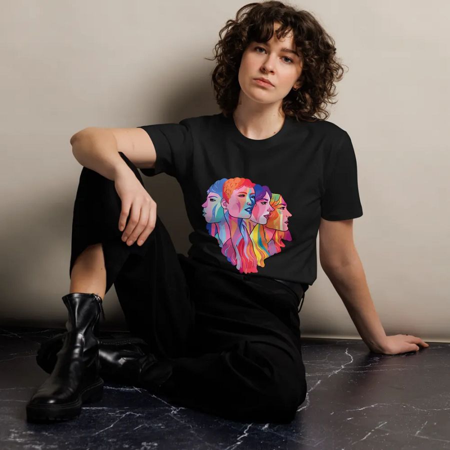 Pris- Transgender Love -AS Colour Unisex Premium T-Shirt product image (10)