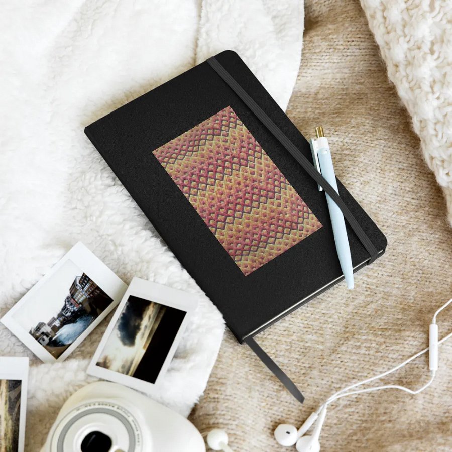 Orange Dovetail Hardcover Notebook product image (17)