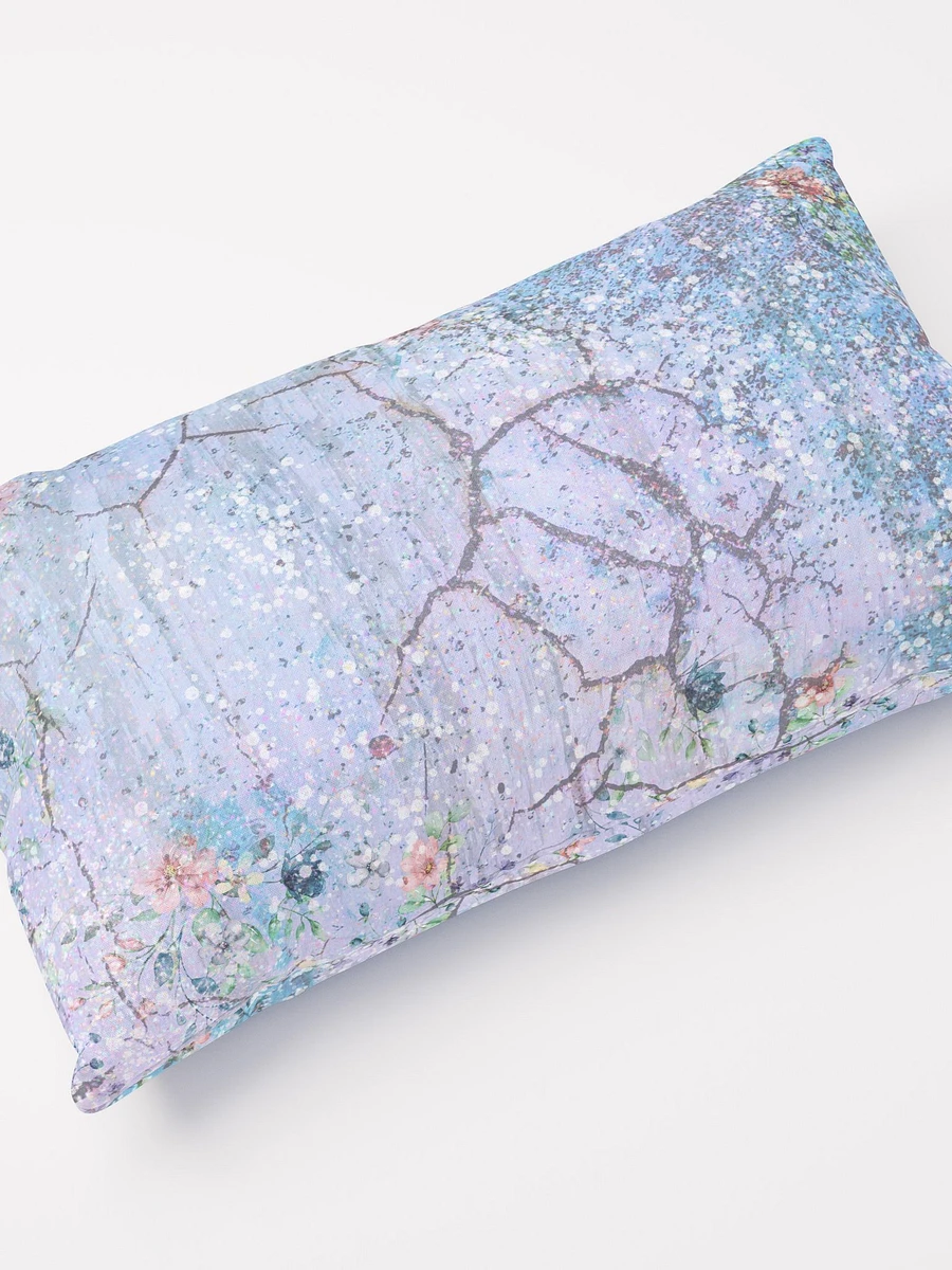 Pretty Grungy Floral Themed Pilow (blue-ish) product image (12)