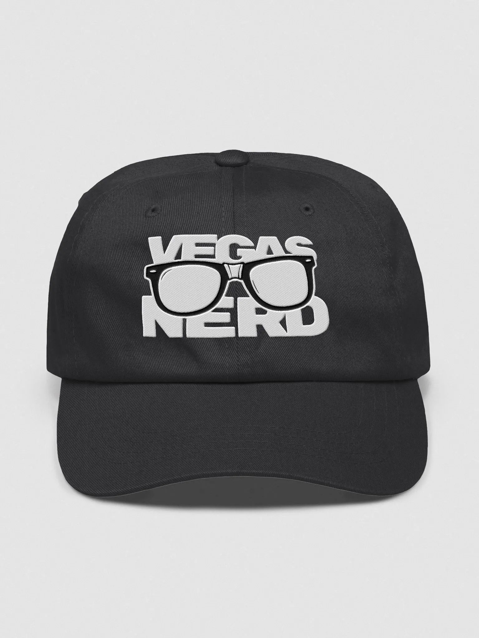 VEGAS NERD Embroidered Classic DAD HAT product image (2)