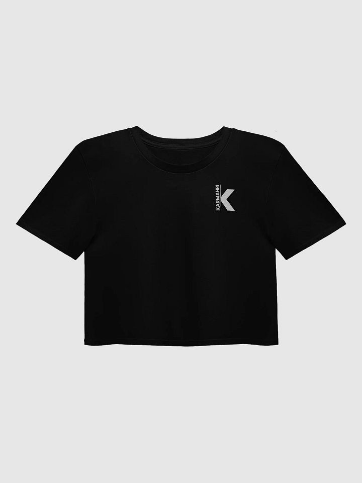 Basic Crop-Top Shirt (White Logo) product image (1)