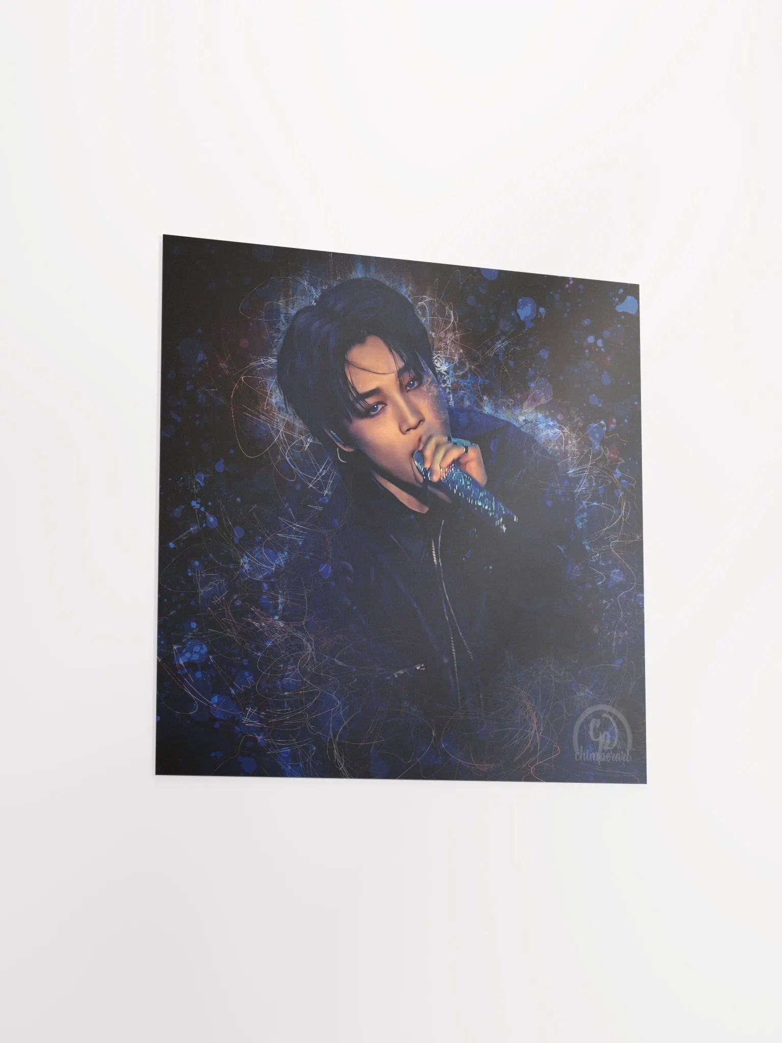 BTS - Jimin in the Dark Print (Unframed) - Designed by ChimberArt product image (11)