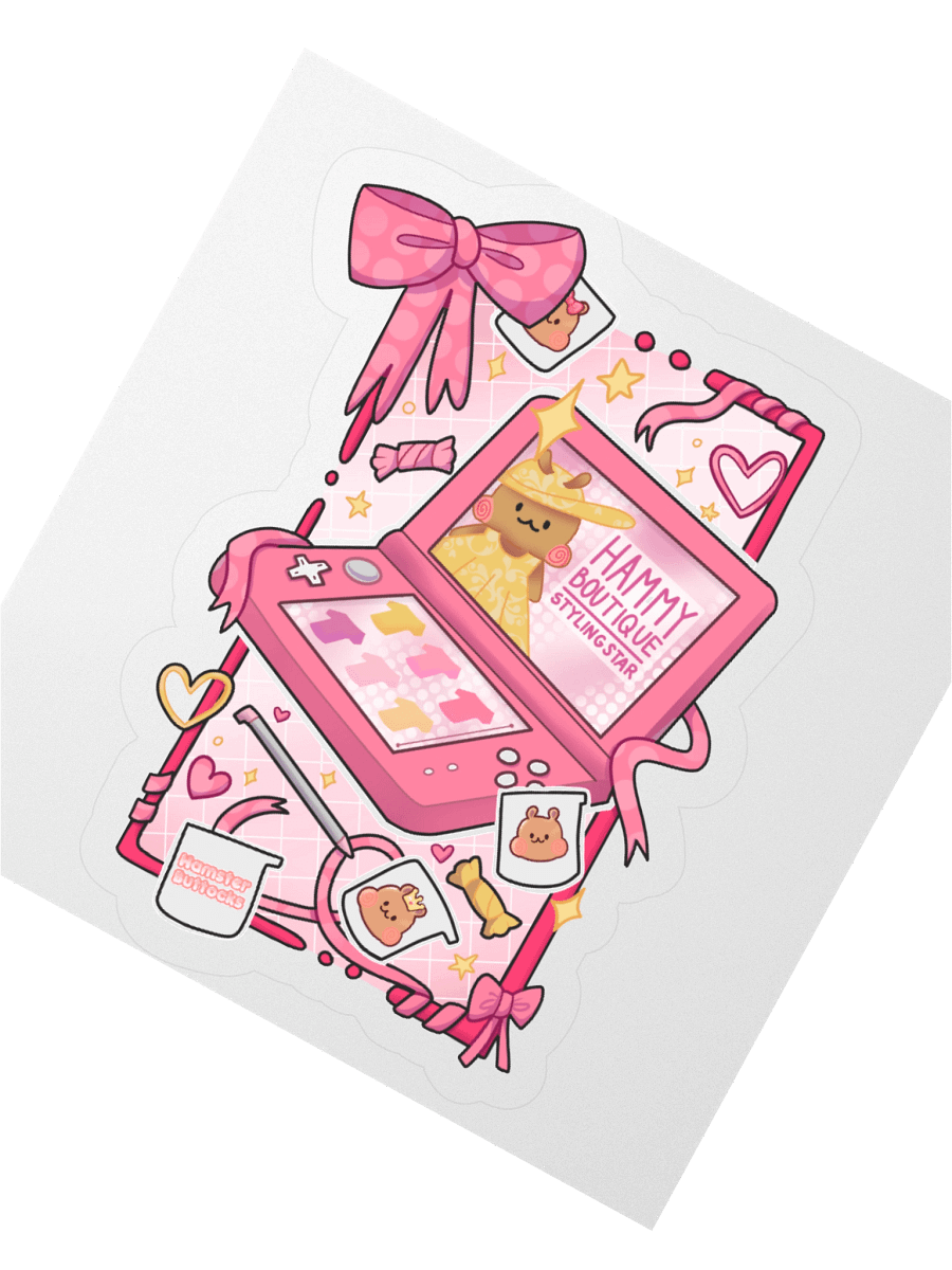 Hamster 3ds Edition Sticker product image (4)