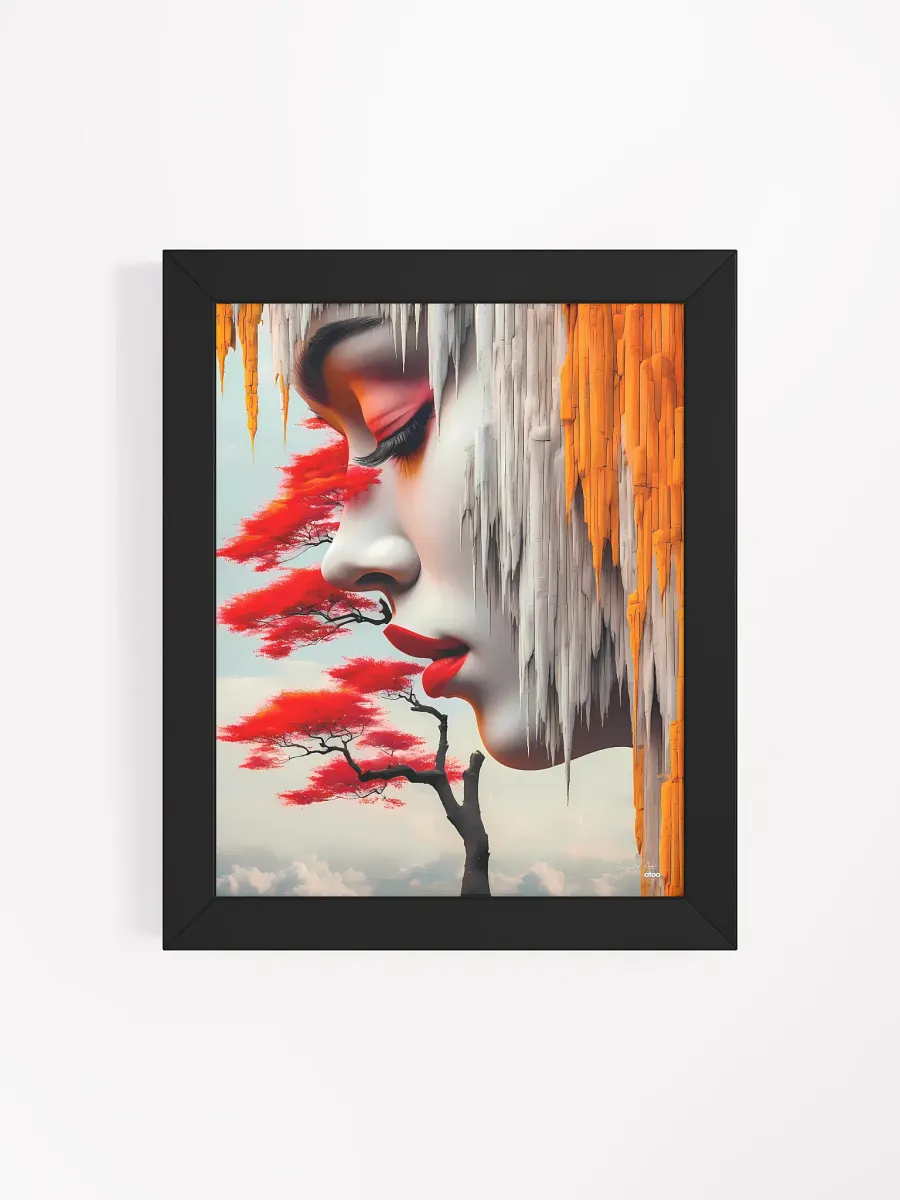 A Timeless Woman: Surrealist Wall Painting product image (50)