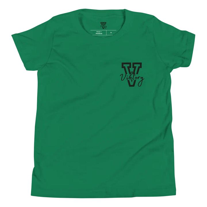 Kids Shirt Green (black logo) product image (2)