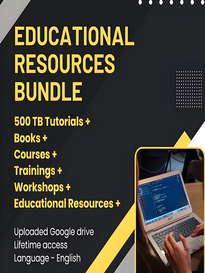 500 TB Data Scientist’s Toolbox | Tutorials + Books + Courses + Trainings + Workshops product image (1)