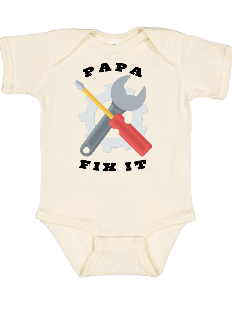 Papa Fix it Bodysuit or T-Shirt product image (1)