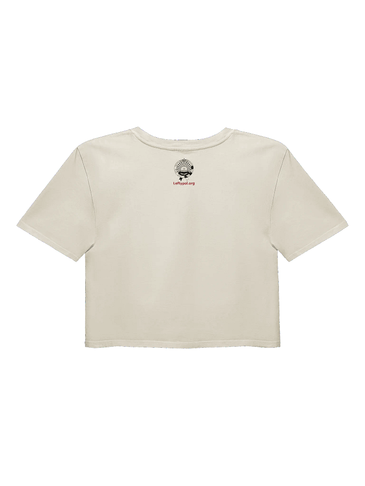 Alunya - “Praxis In The Streets, Theory In The Sheets” Crop-Top product image (2)