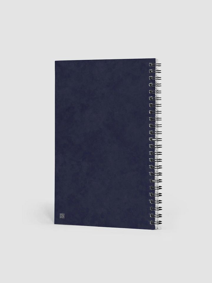 Psychedelic Cat with Cosmic Coffee Spiral Notebook product image (2)