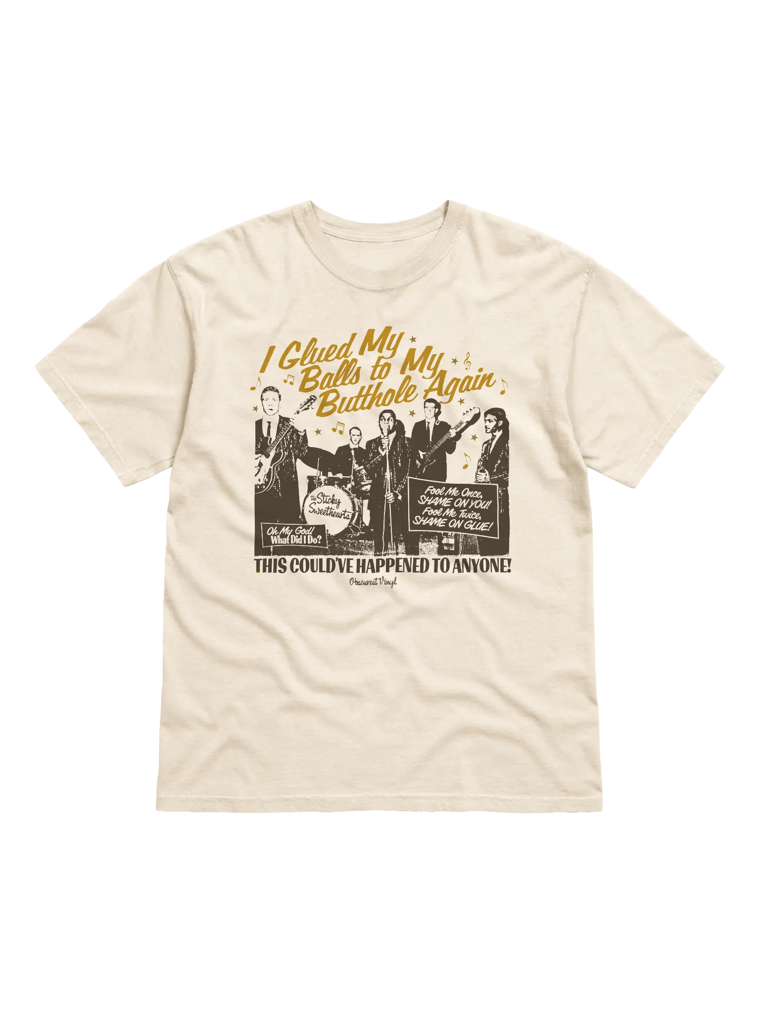 I Glued My Balls to My Butthole Again Shirt product image (1)