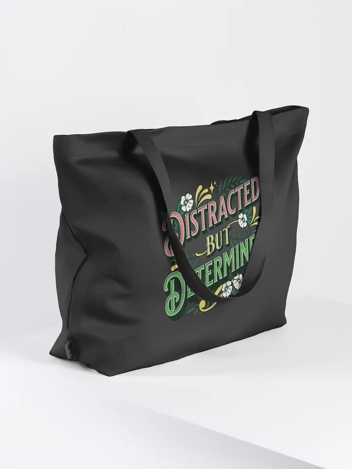 Distracted but Determined Floral Tote Bag product image (1)