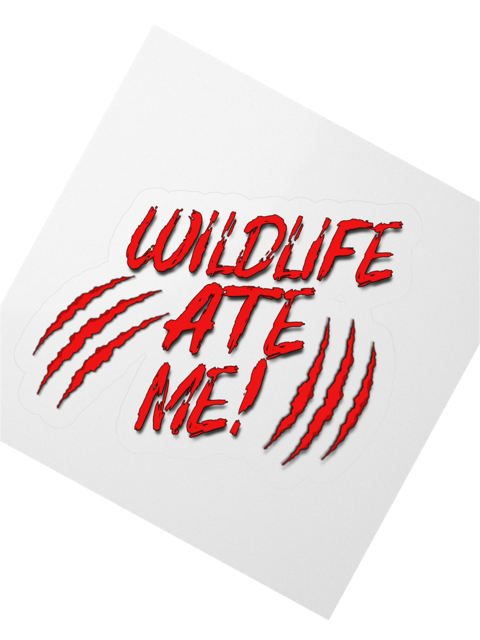 Wildlife Ate Me! - Claw Scratch Merch product image (4)