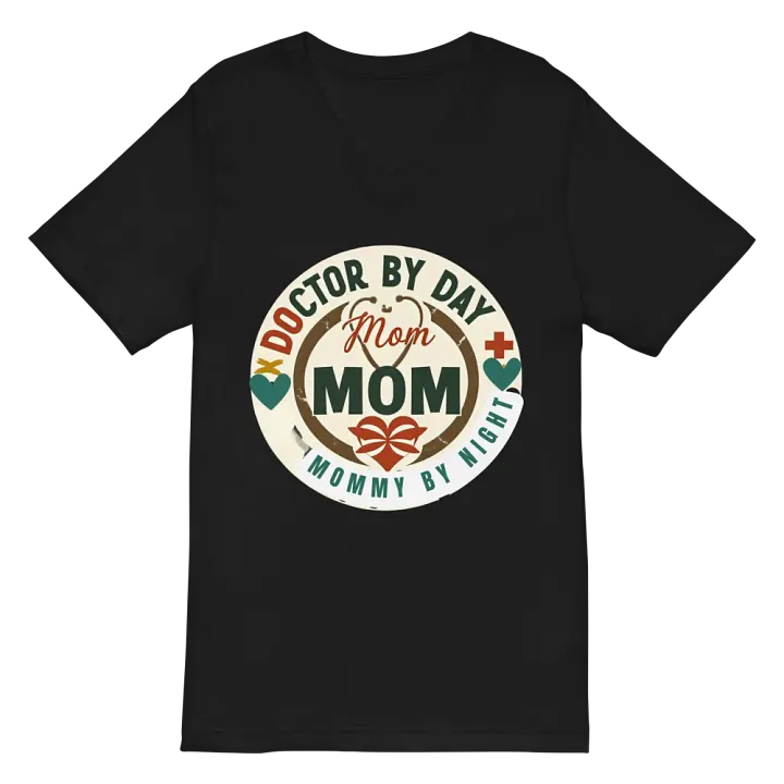Mom, MOM Doctor V-Neck Tee product image (3)