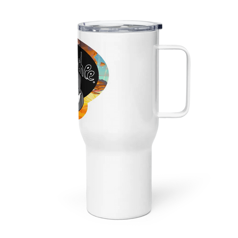 Mr.Crunchee Travel Mug with handle product image (3)