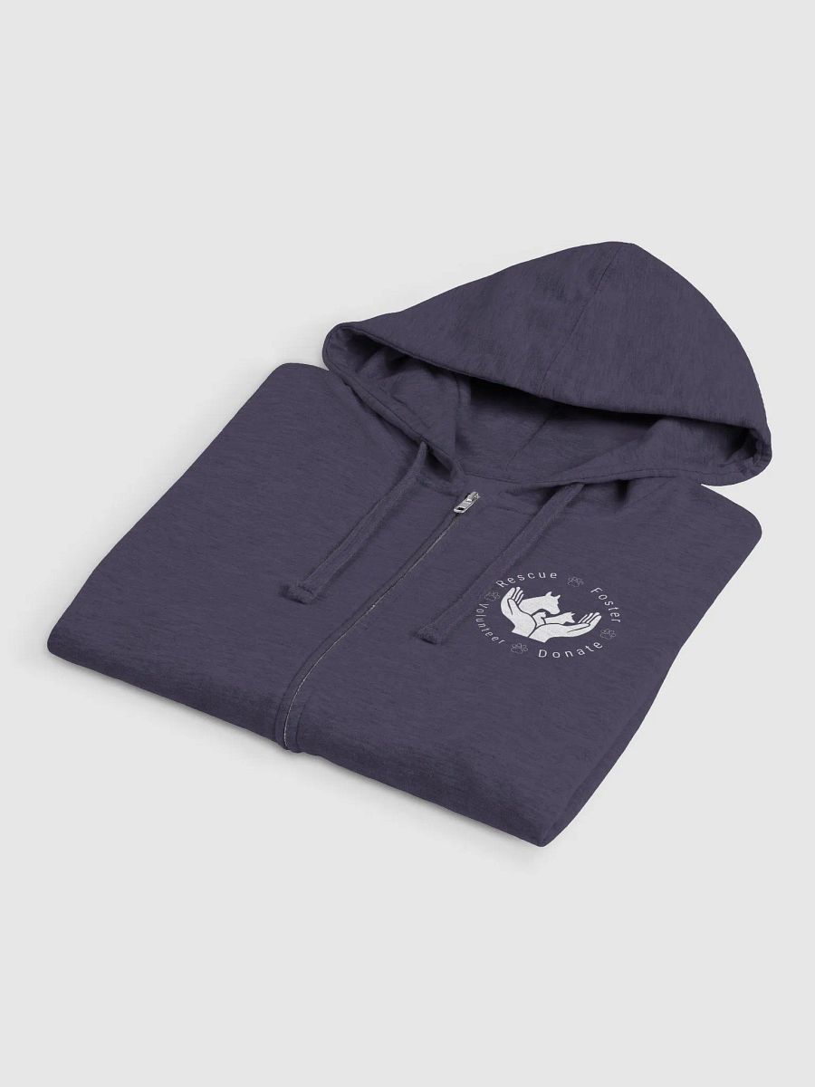 Humane Society of Macomb RFVD Zip-Up Hoodie product image (18)