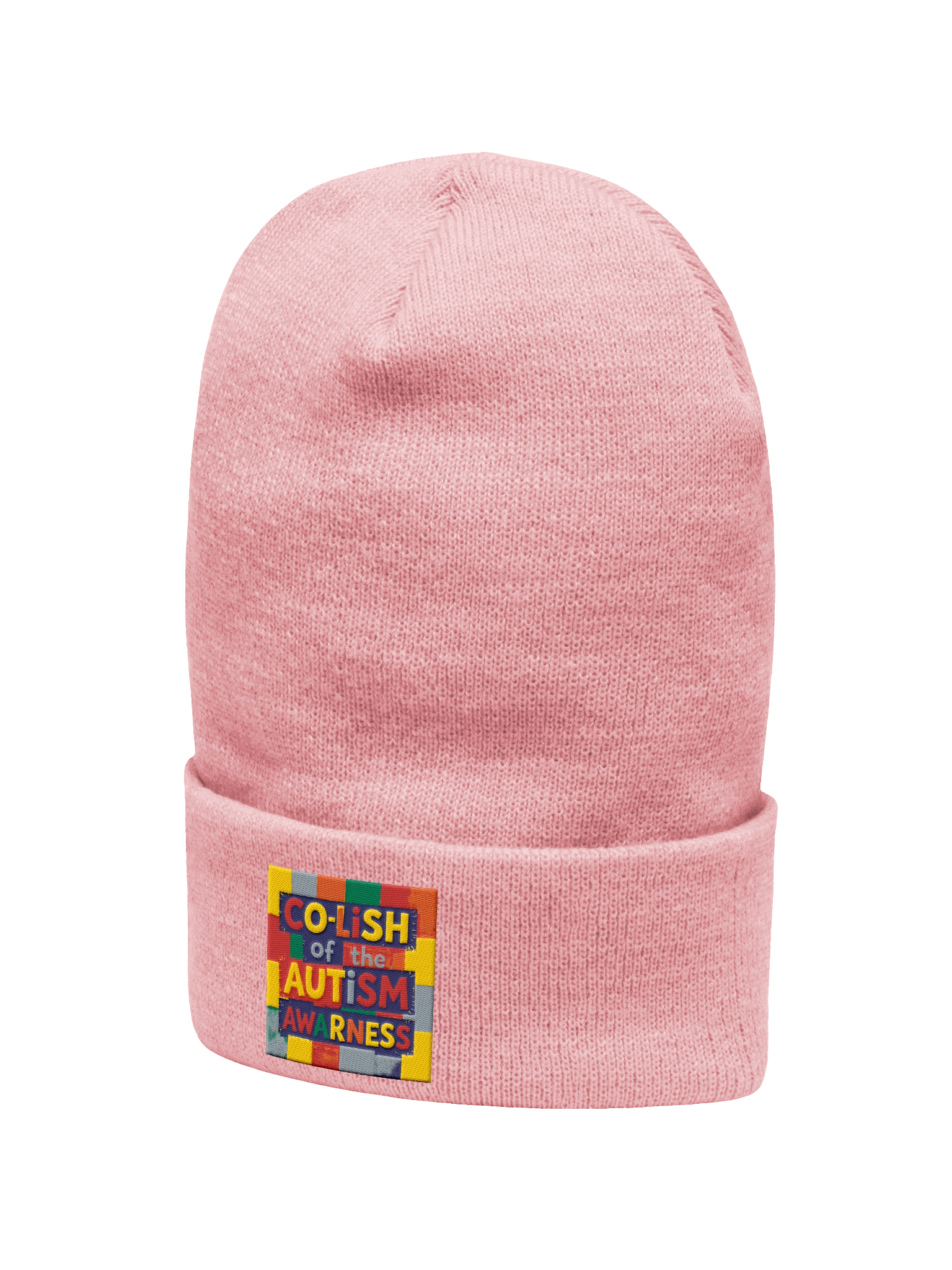 Patchwork Autism Awareness Beanie product image (2)