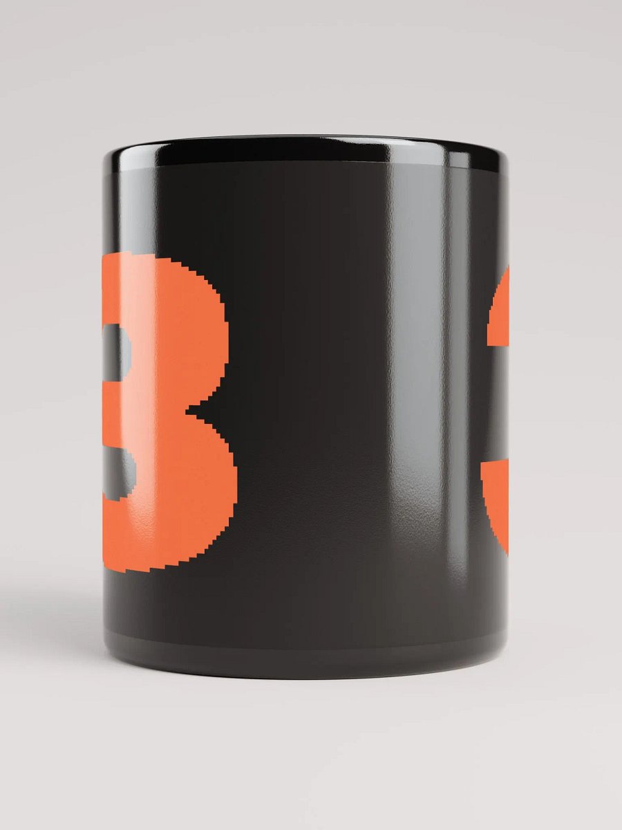Three Mug (Black) product image (9)