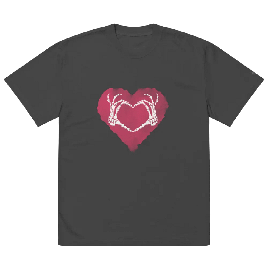 Skeletal Love Oversized T-Shirt product image (2)