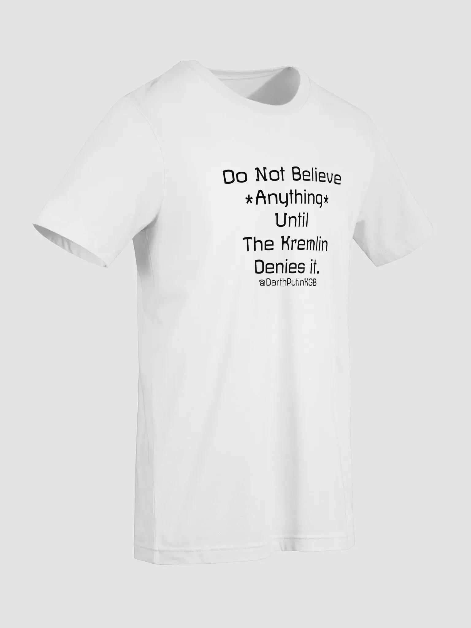 Kremlin denial t-shirt product image (7)