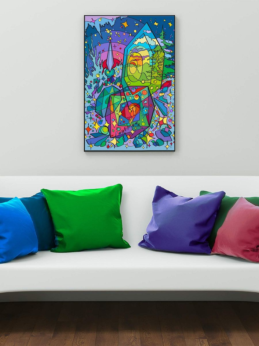 Vibrant Matte Poster Print - Prism of Times product image (6)