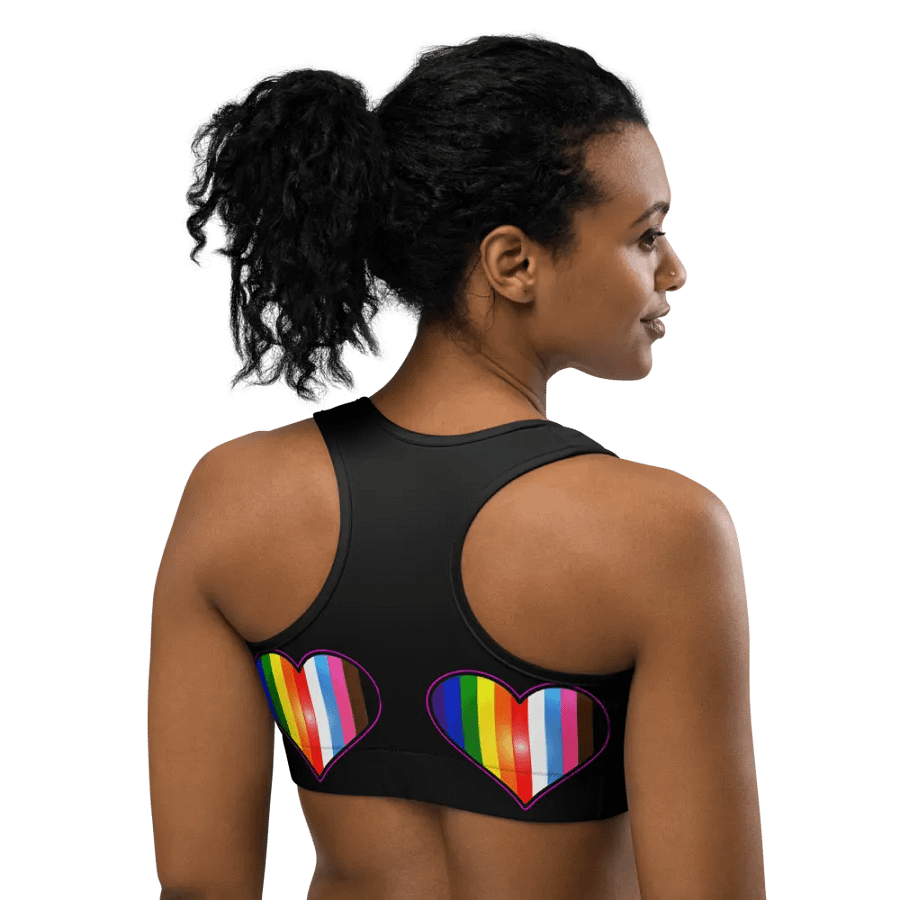 Love is Love Sports Bra product image (4)