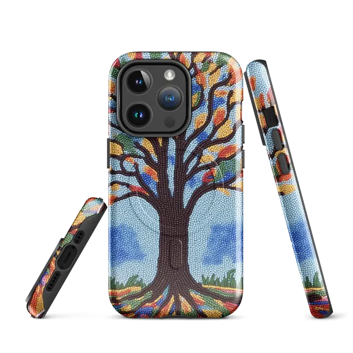 Mosaic Tree MagSafe® Tough iPhone® Case product image (3)