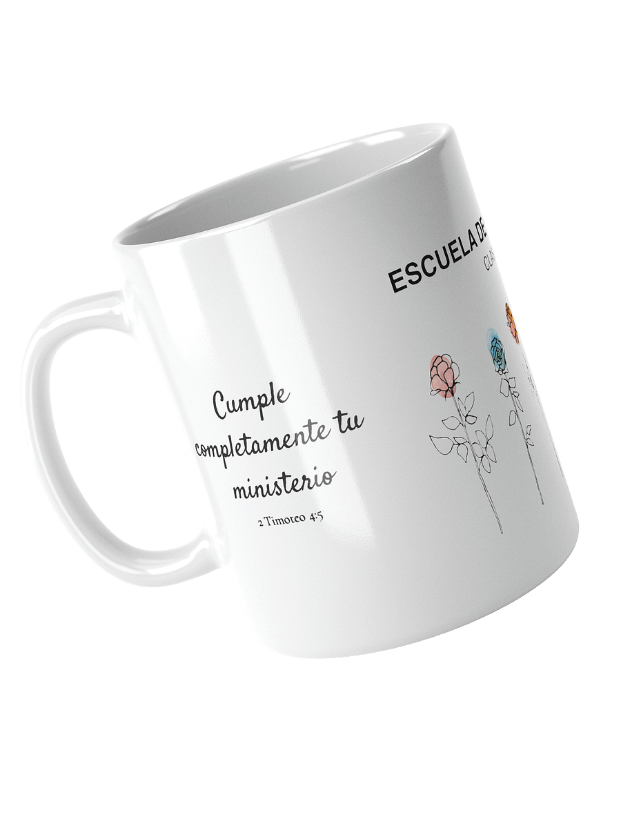 TAZA ESCUELA DE PRECURSOR 2025 FLORAL CON MARIPOSA product image (4)