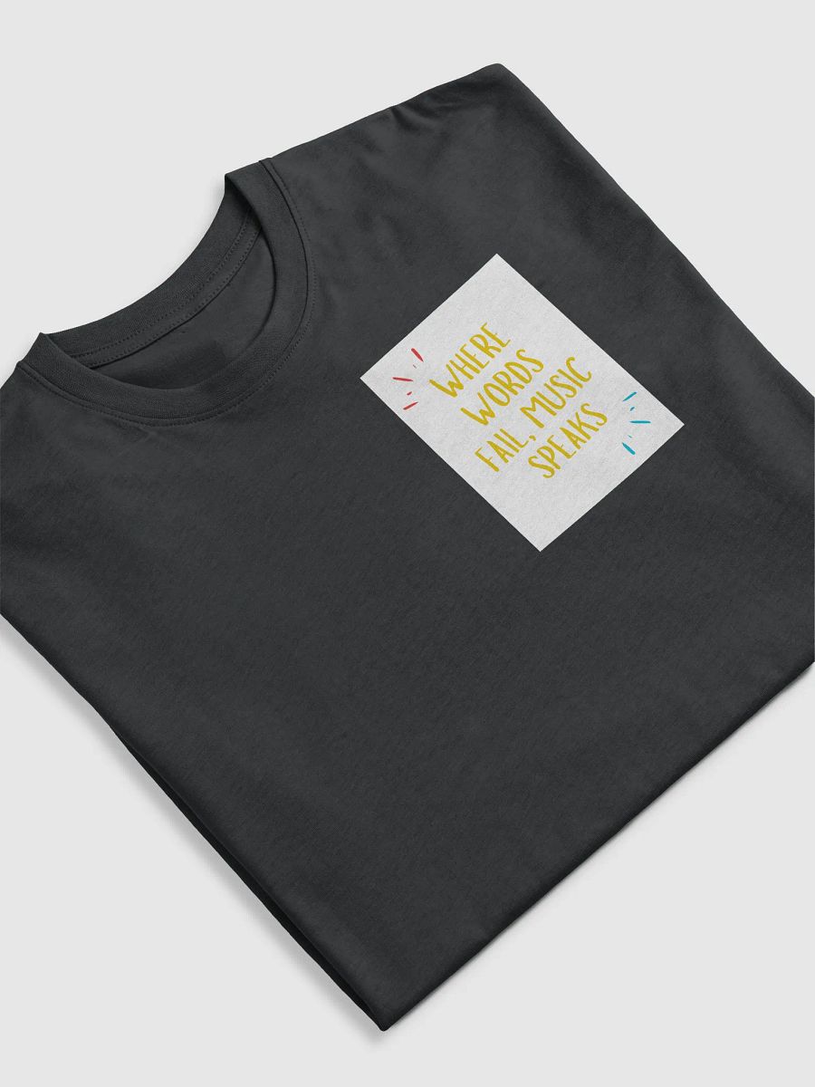Music Speaks Premium Tee product image (20)