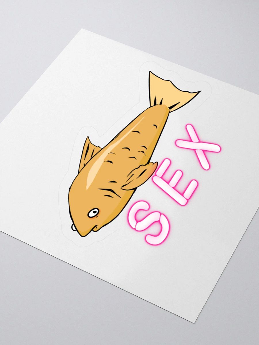 legally distinct sex fish sticker product image (9)