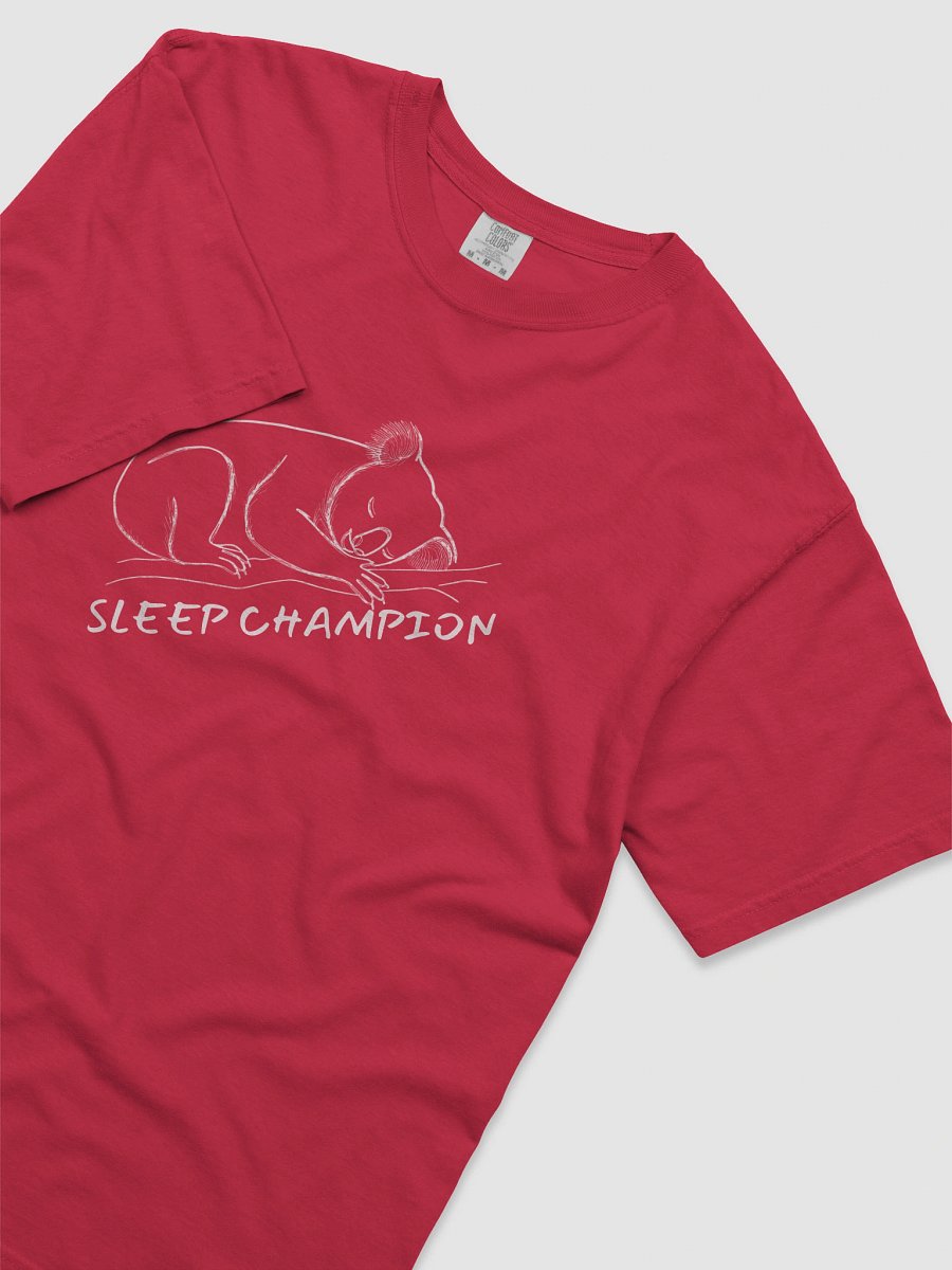 Sleep Champion – Cozy Koala Nature Tee - Large image design product image (4)