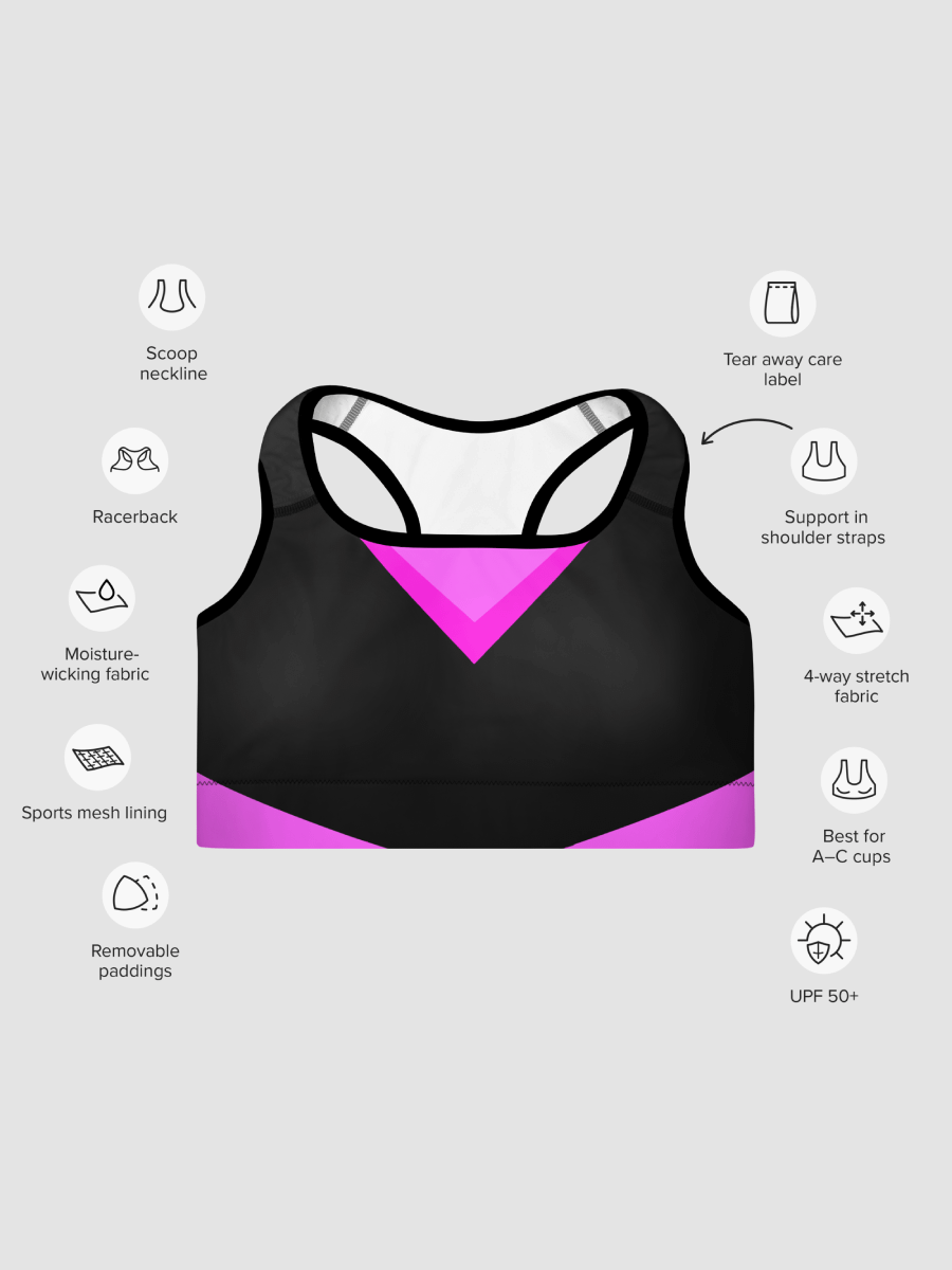 Smashley Fitness - Sports Bra in Pink product image (7)