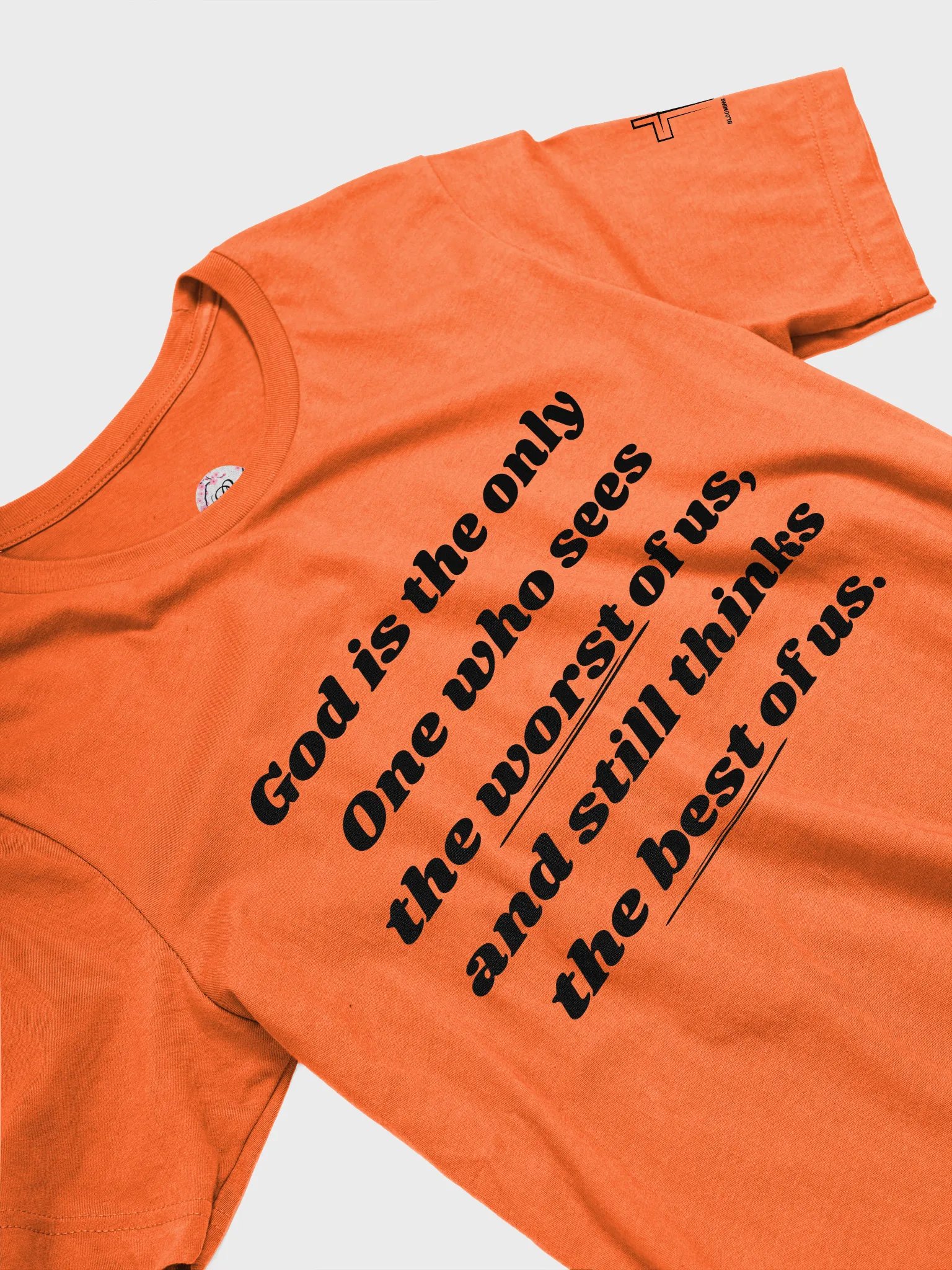 God is the only one who sees Unisex T-Shirt product image (21)