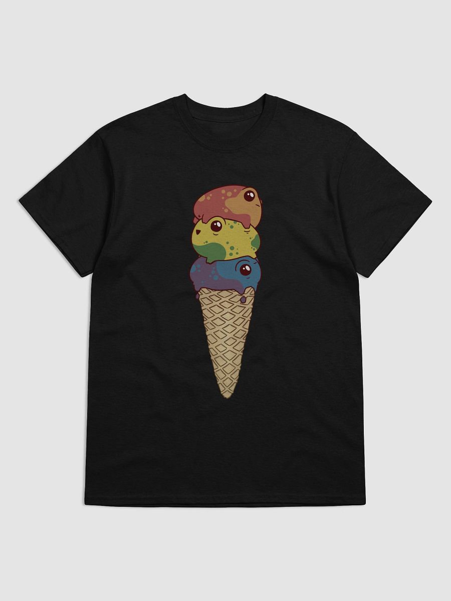 t-shirt : pride-cone rainbow-muted product image (1)