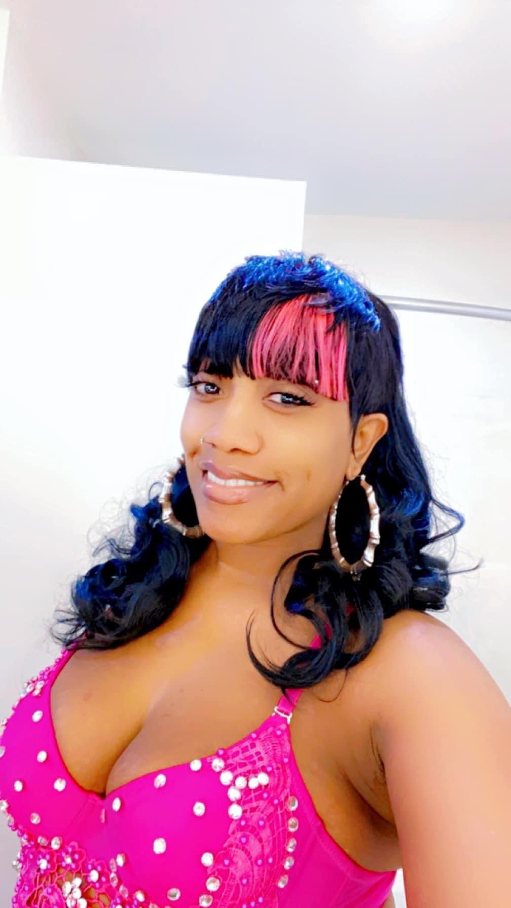 Pink and black Mullet Handmade product image (1)