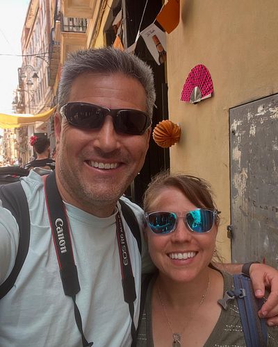 Cartagena 🇪🇸 was our next stop. We started with a coffee at Coffee Lab then a @estrelladelevanteoficial beer at Roma bar down...