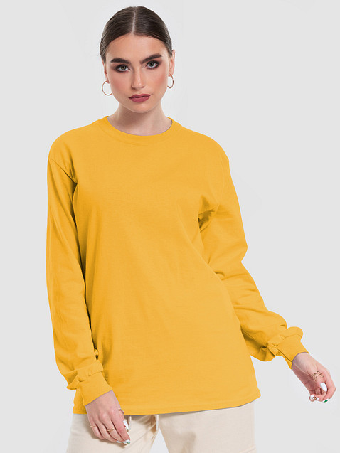 Photo showing Gildan Ultra Cotton Long Sleeve T-Shirt