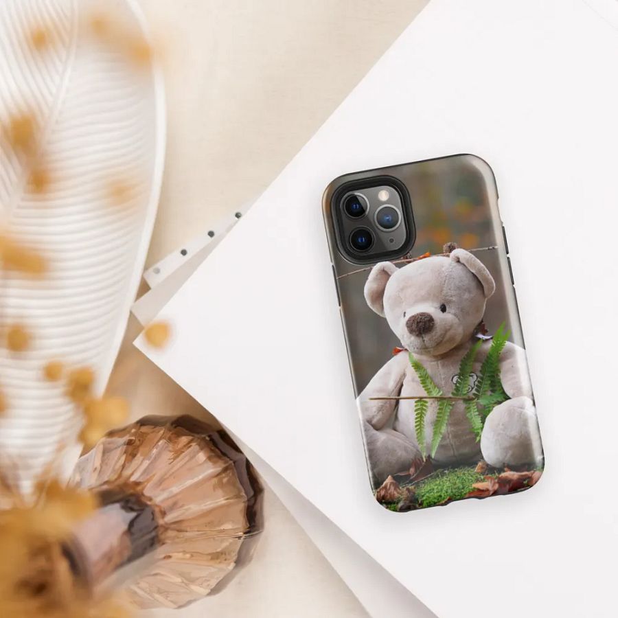 Whimsical Teddy Bear in the Forest Phone Case – Perfect Protection for the Young at Heart product image (30)