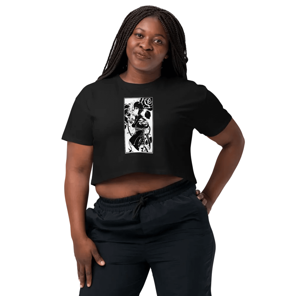 Roses Cropped T-shirt product image (5)