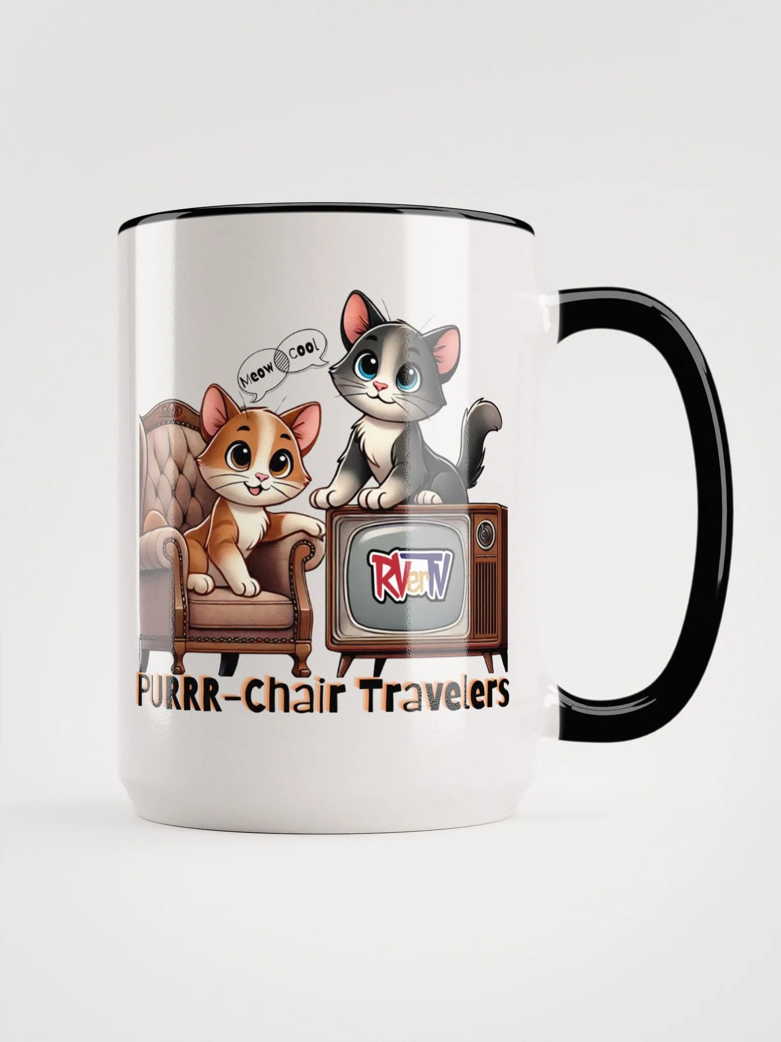 Purrr-Chair Travelers - Coffee Mug product image (2)