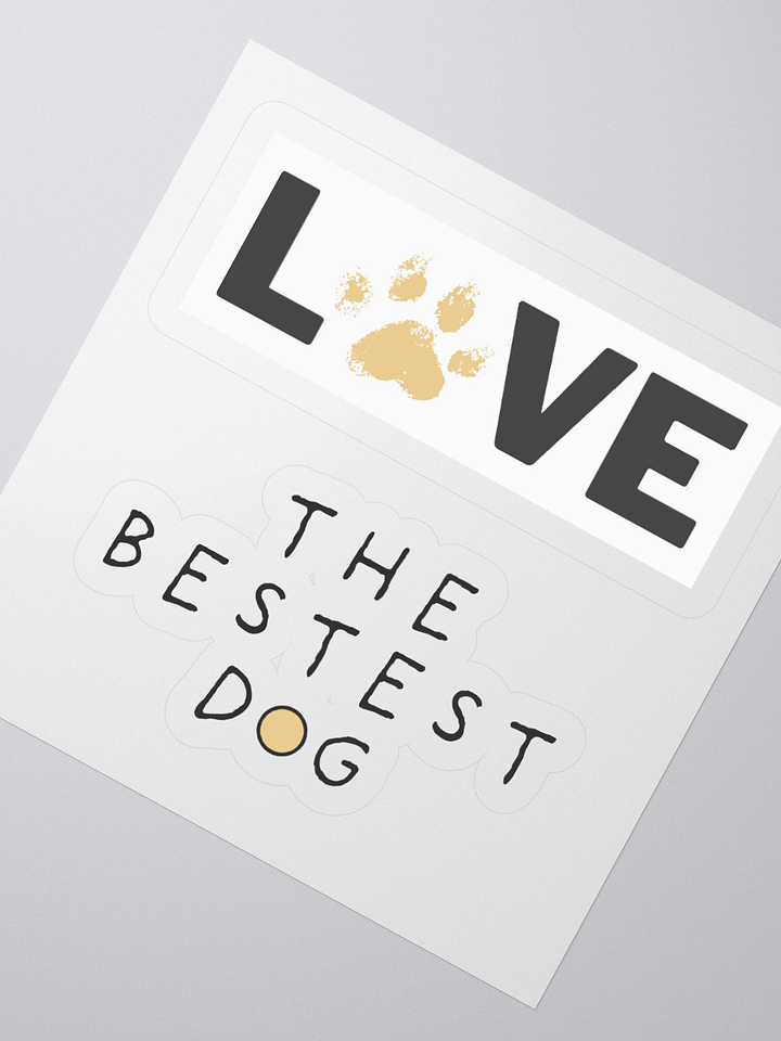 The Bestest Dog + Love Stickers product image (2)