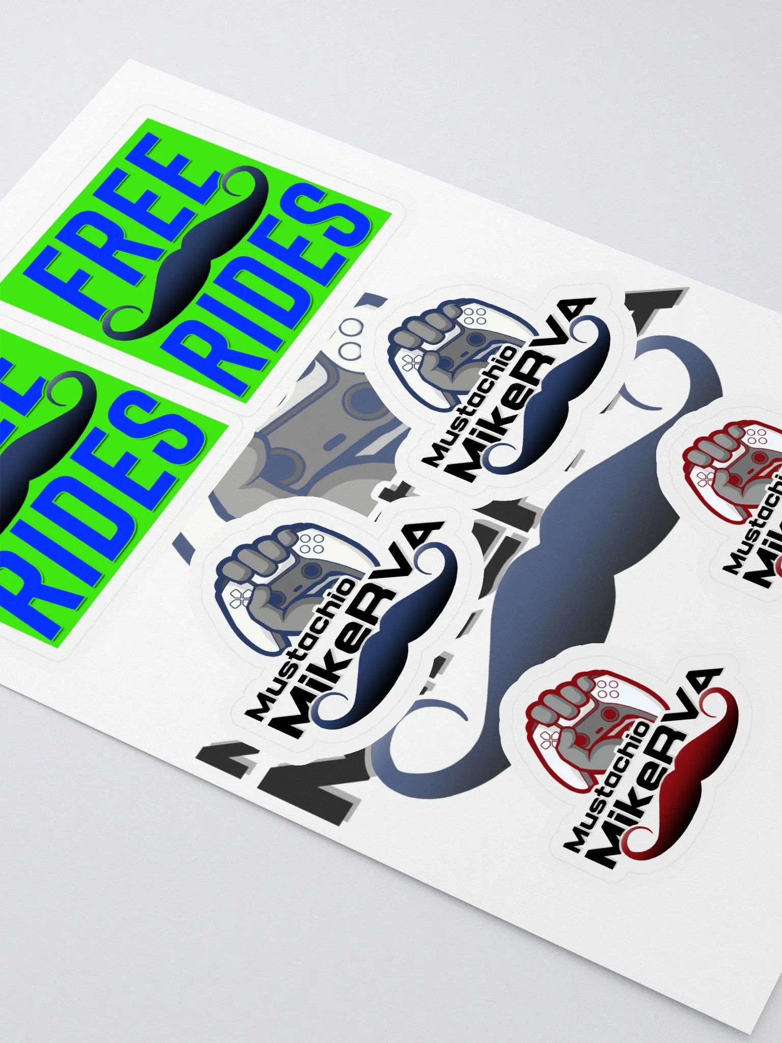 MustachioMikeRVA Sticker Pack 1 product image (2)
