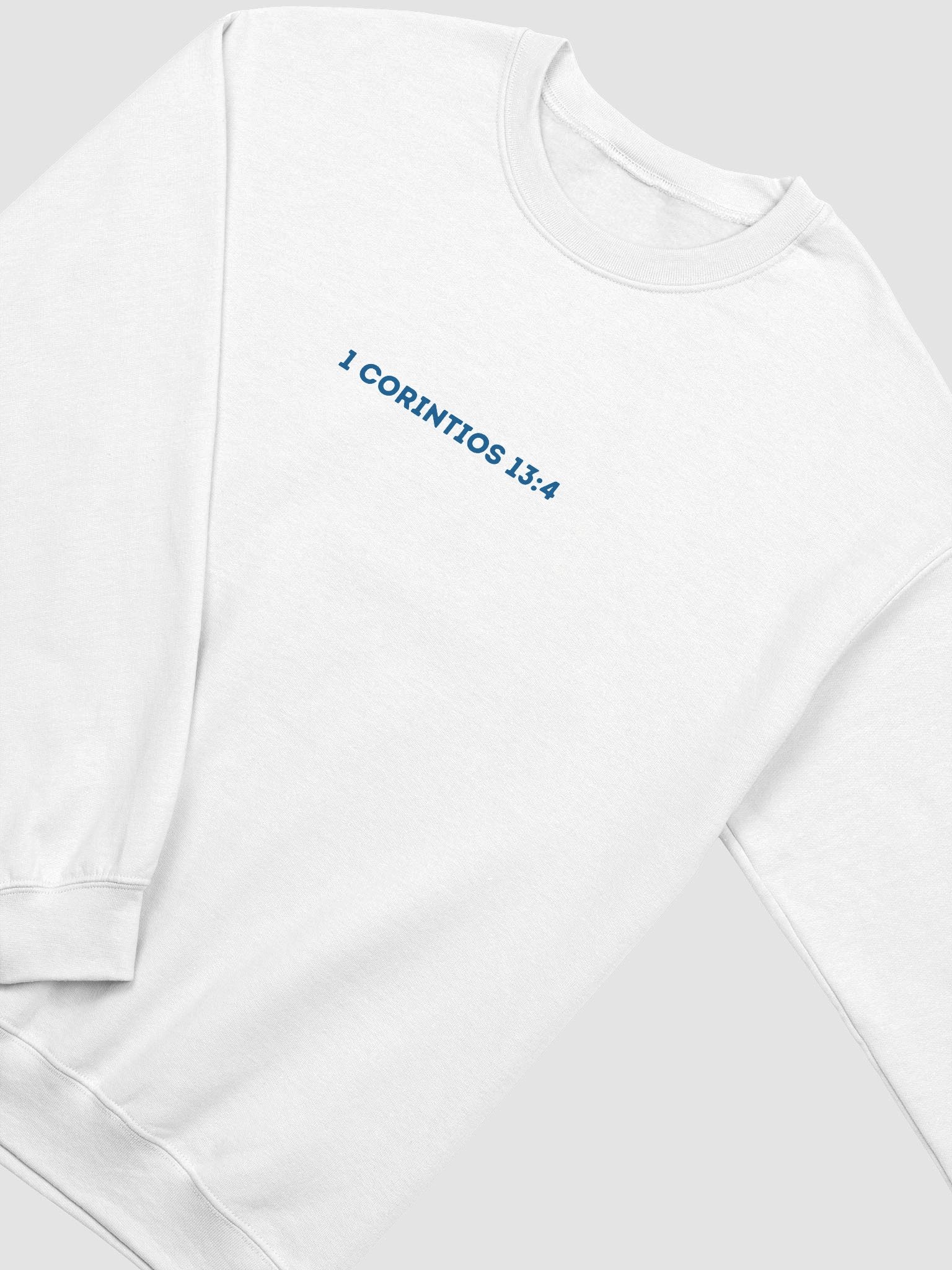 El Amor es Paciente y Bondadoso (Sudadera de Cuello Redondo) product image (2)